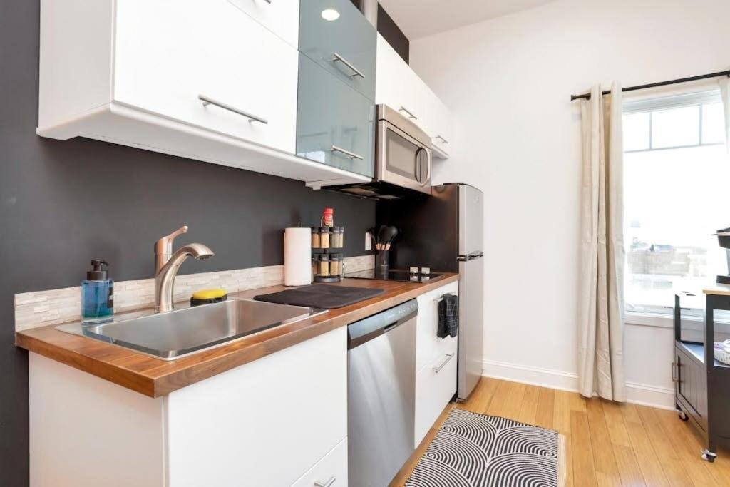 Cozy 1 Bedroom Apt Kitchen Central Danbury Exterior foto